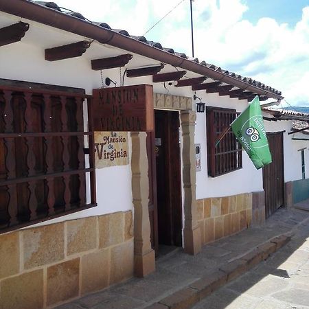 Hostal La Mansion De Virginia Barichara Dış mekan fotoğraf