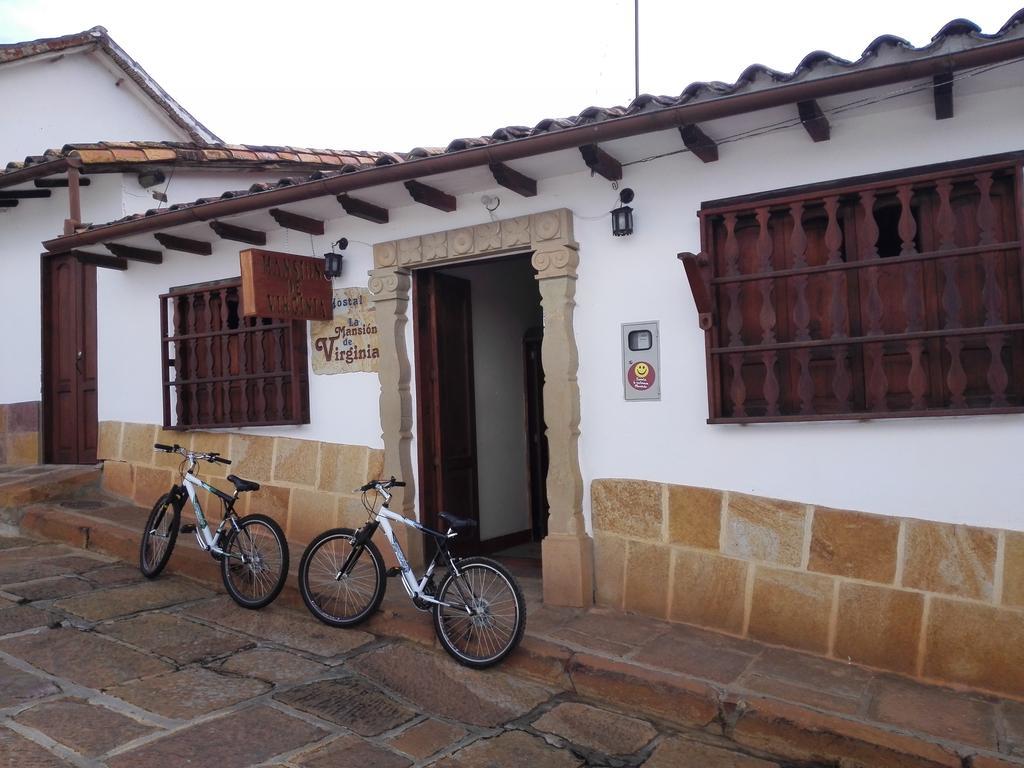 Hostal La Mansion De Virginia Barichara Dış mekan fotoğraf