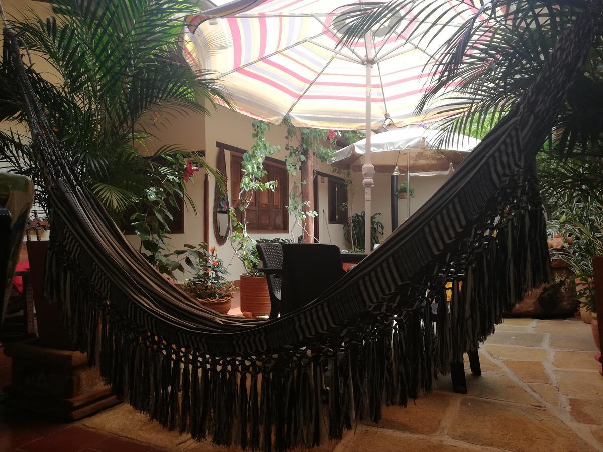 Hostal La Mansion De Virginia Barichara Dış mekan fotoğraf