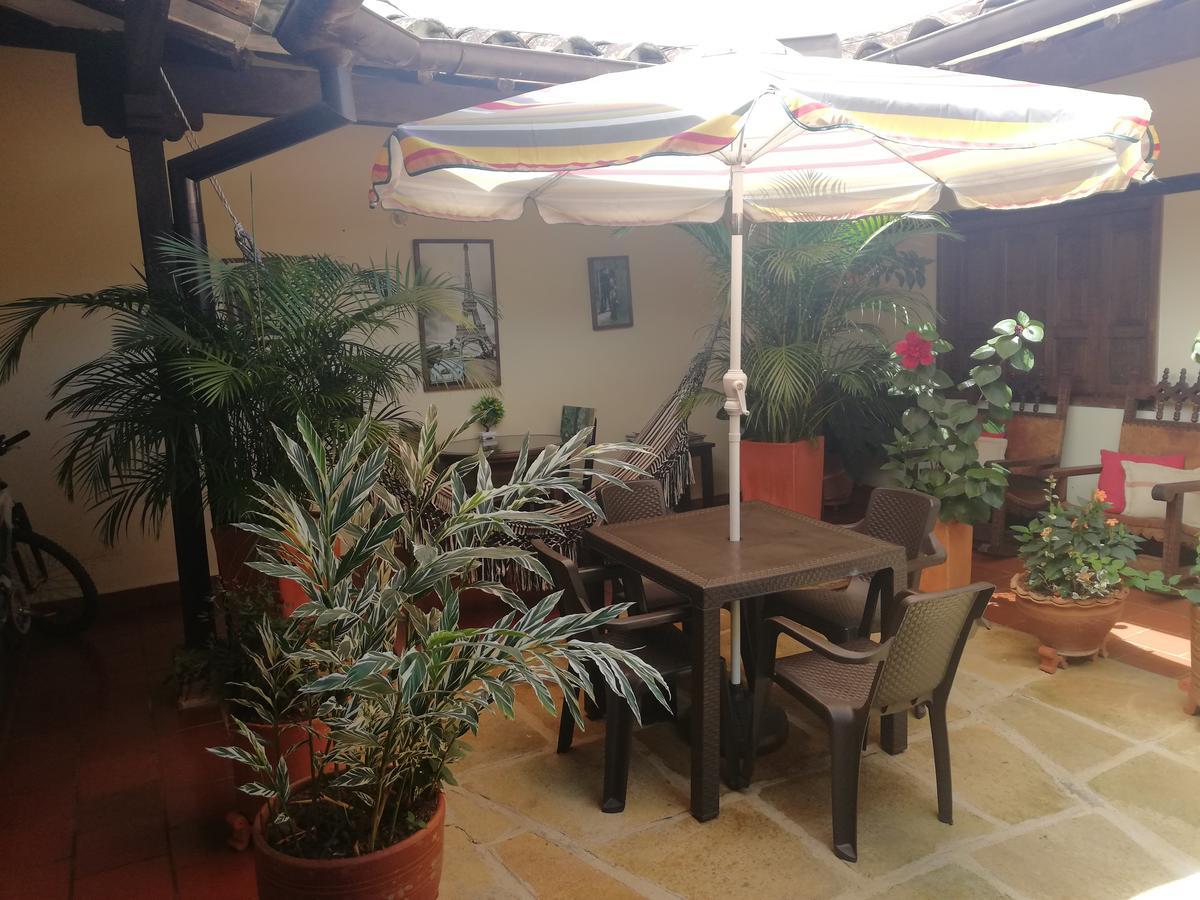 Hostal La Mansion De Virginia Barichara Dış mekan fotoğraf