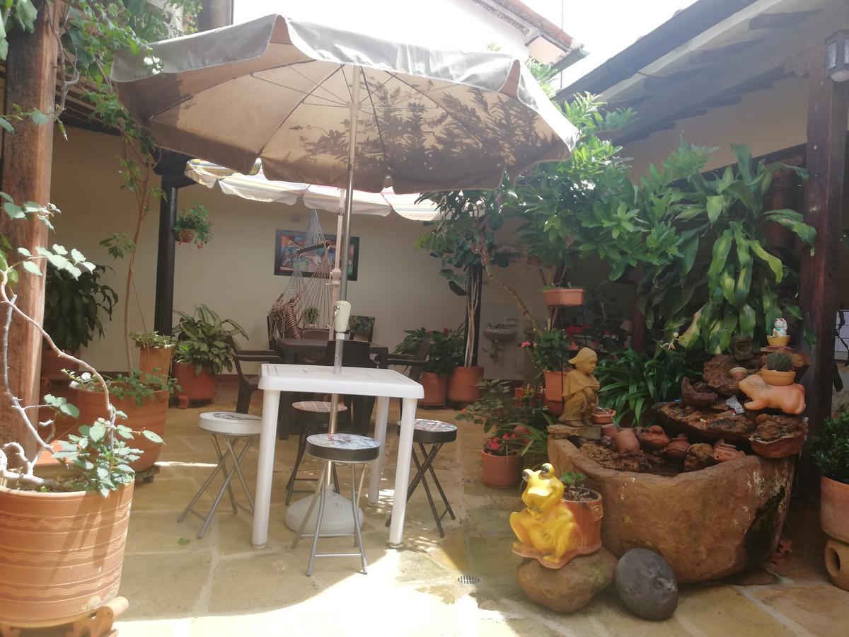 Hostal La Mansion De Virginia Barichara Dış mekan fotoğraf
