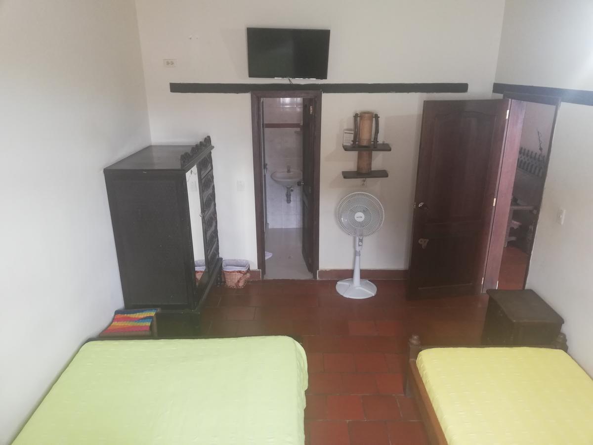 Hostal La Mansion De Virginia Barichara Dış mekan fotoğraf
