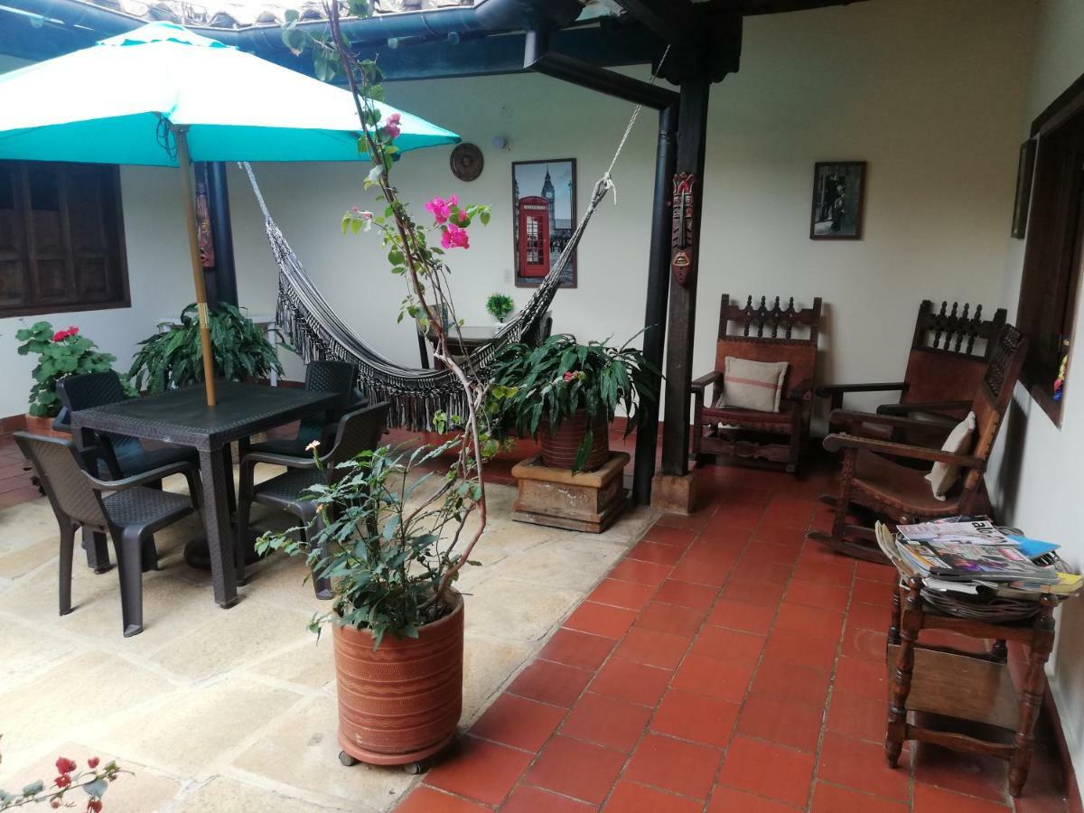 Hostal La Mansion De Virginia Barichara Dış mekan fotoğraf