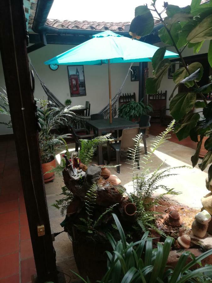 Hostal La Mansion De Virginia Barichara Dış mekan fotoğraf